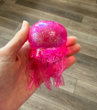 Glitter Jellyfish Sugar Squeeze Toy