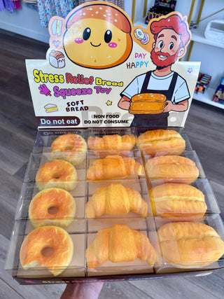 Slow Rise Bread Foam Squishy Toy