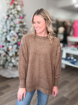 Ultra Soft Comfy Fit Long Sleeved Sweater