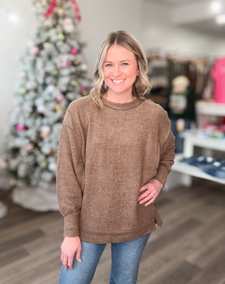 Ultra Soft Comfy Fit Long Sleeved Sweater