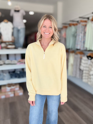 Out & About Quarter Zip Fleece Pullover