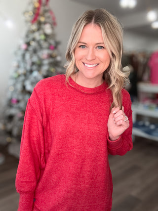 Ultra Soft Comfy Fit Long Sleeved Sweater