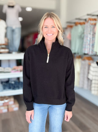 Out & About Quarter Zip Fleece Pullover