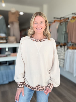 Wild Side French Terry Pullover