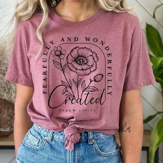 Fearfully & Wonderfully Created Tee