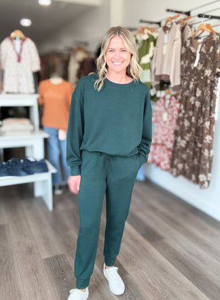 Yes Please Scuba Sweatshirt & Joggers Set