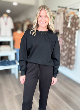 Yes Please Scuba Sweatshirt & Joggers Set