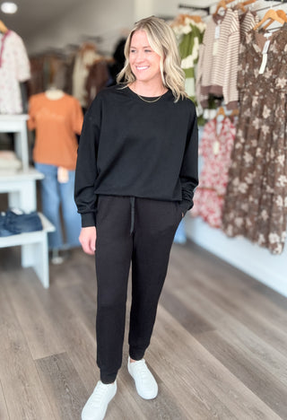 Yes Please Scuba Sweatshirt & Joggers Set