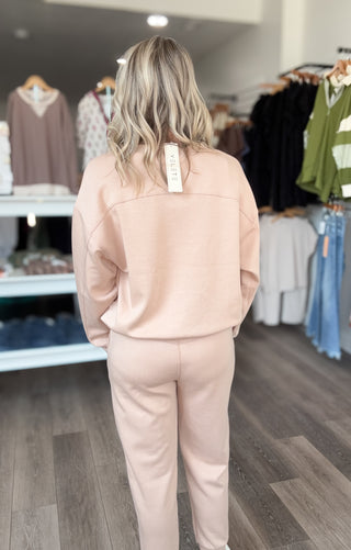 Yes Please Scuba Sweatshirt & Joggers Set