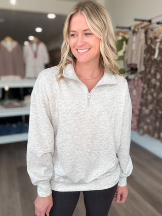 Essential Scuba Quarter Zip Long Sleeved Pullover