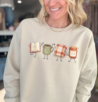 Book & Fall Lover Sweatshirt