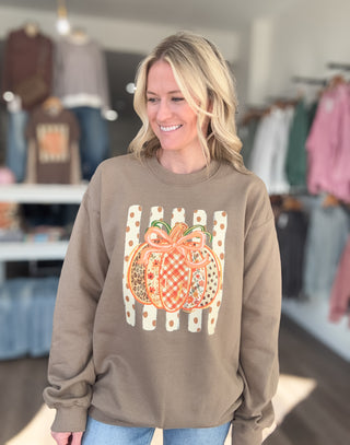 Pretty Little Pumpkin Crewneck Sweatshirt