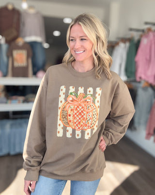 Pretty Little Pumpkin Crewneck Sweatshirt