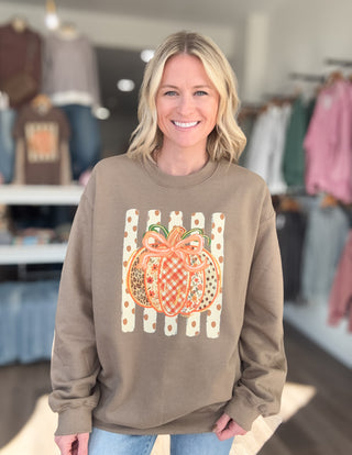 Pretty Little Pumpkin Crewneck Sweatshirt