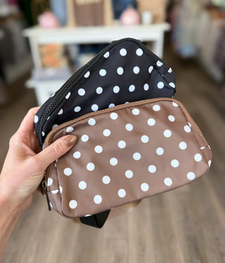 Polka Dot Fanny Pack Bag