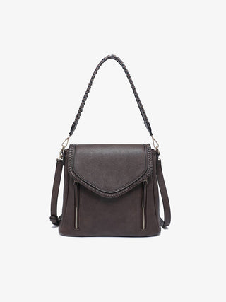 Jen & Co. Lorelei Double Zip Crossbody Purse