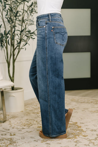 Judy Blue Marie High Waist Wilhelmina Baggy Jeans