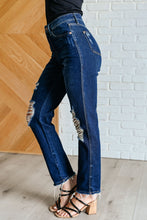 Load image into Gallery viewer, Judy Blue Montana High Rise Rigid Magic Distressed Straight Jeans
