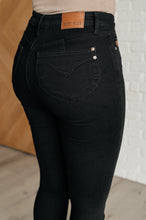 Load image into Gallery viewer, Judy Blue Nicole Tummy Control Skinny Jeans in Black
