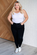 Load image into Gallery viewer, Judy Blue Nicole Tummy Control Skinny Jeans in Black
