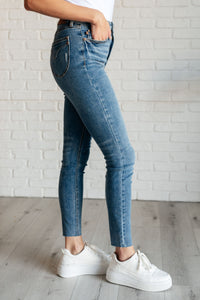 Judy Blue Nicole Tummy Control Skinny Jeans in Vintage Wash