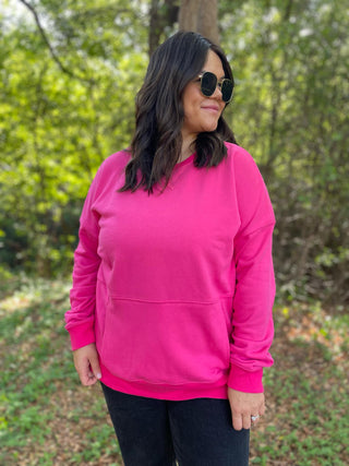 PREORDER: Magnolia Pocket Sweatshirt in Two Colors