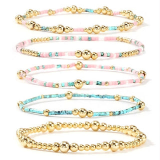 Cotton Candy Coast Bracelet Set