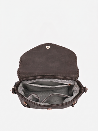 Jen & Co. Lorelei Double Zip Crossbody Purse