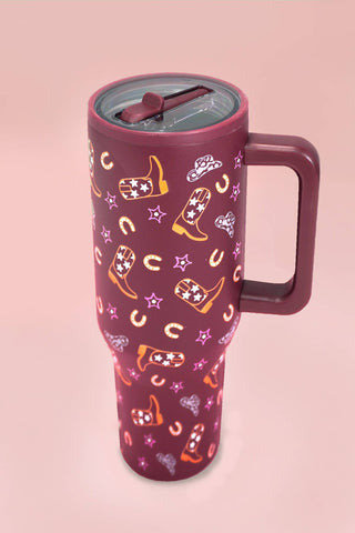 40oz Spill Free Stainless Steel Tumbler