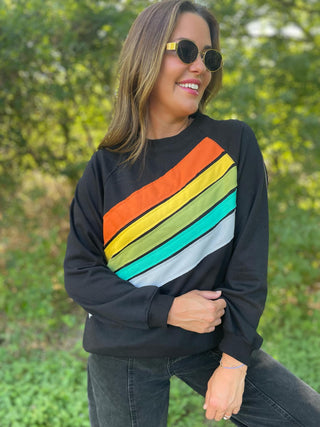 PREORDER: Dayton Color Block Pullover in Two Colors