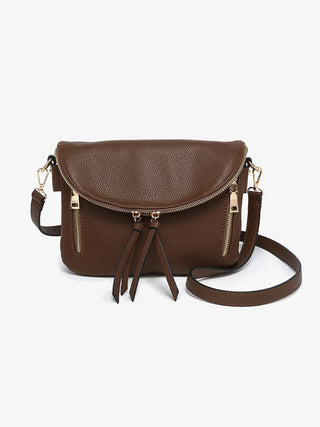 Jen & Co. Aubree Flapover Multi-Compartment Crossbody Bag