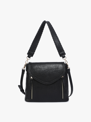 Jen & Co. Lorelei Double Zip Crossbody Purse