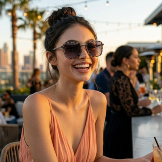 Dax Elle Polarized Oversized Sunglasses