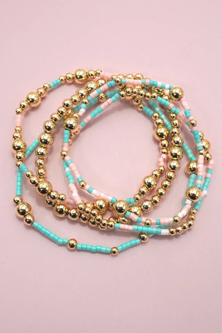 Cotton Candy Coast Bracelet Set