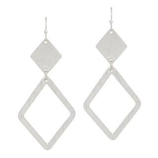 Stella Double Diamond Earrings