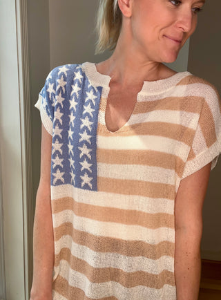 Old Glory Sleeveless Sweater