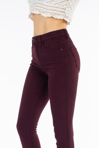 KanCan Burgundy Skinny Jeans