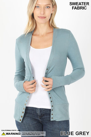 Snap Button Cardigan