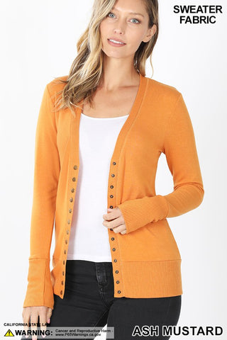 Snap Button Cardigan