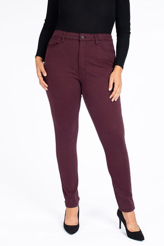 KanCan Burgundy Skinny Jeans Plus