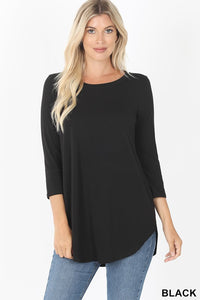 3/4 Sleeve Perfect Tunic