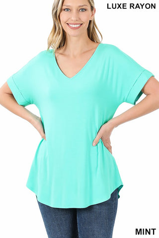 Rolled Sleeve Tee