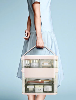 Emerson Beauty Storage in Pink