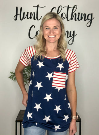 Stars & Stripes Top