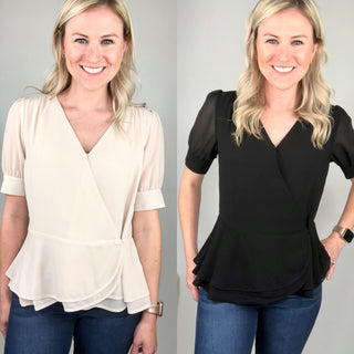 Poppy Peplum Blouse