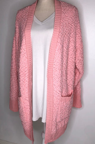 Popcorn Cardigan Plus