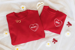 PREORDER: Matching Mama Embroidered Sweatshirt