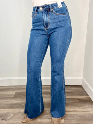 Judy Blue Francine Tummy Control Flared Jeans