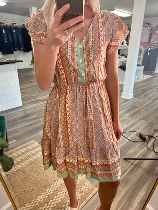 Yes, Yes, Y'all Boho Dress