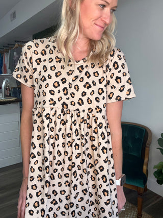 Safari Sweetheart Animal Print Dress